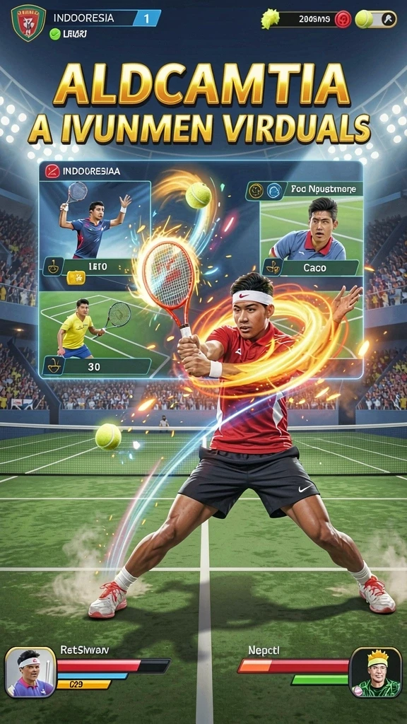 gowin - Ilustrasi level menantang dengan pemandangan yang indah.