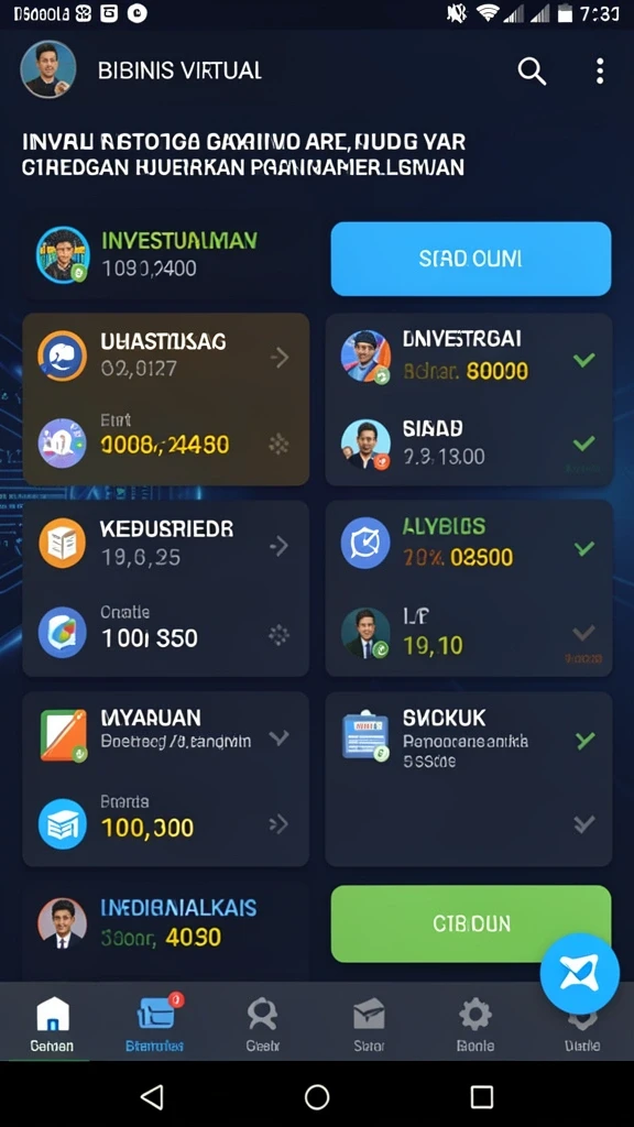 jos77 - Screenshot menampilkan grafis yang memukau dan karakter yang menarik.