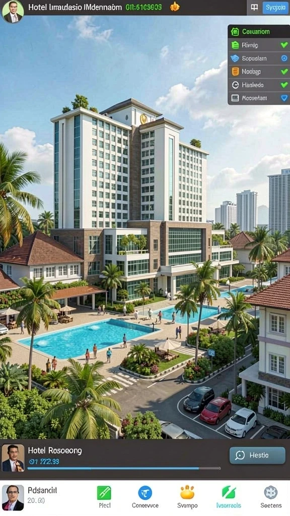 kingslot - Tampilan antarmuka yang menarik dan mudah digunakan.