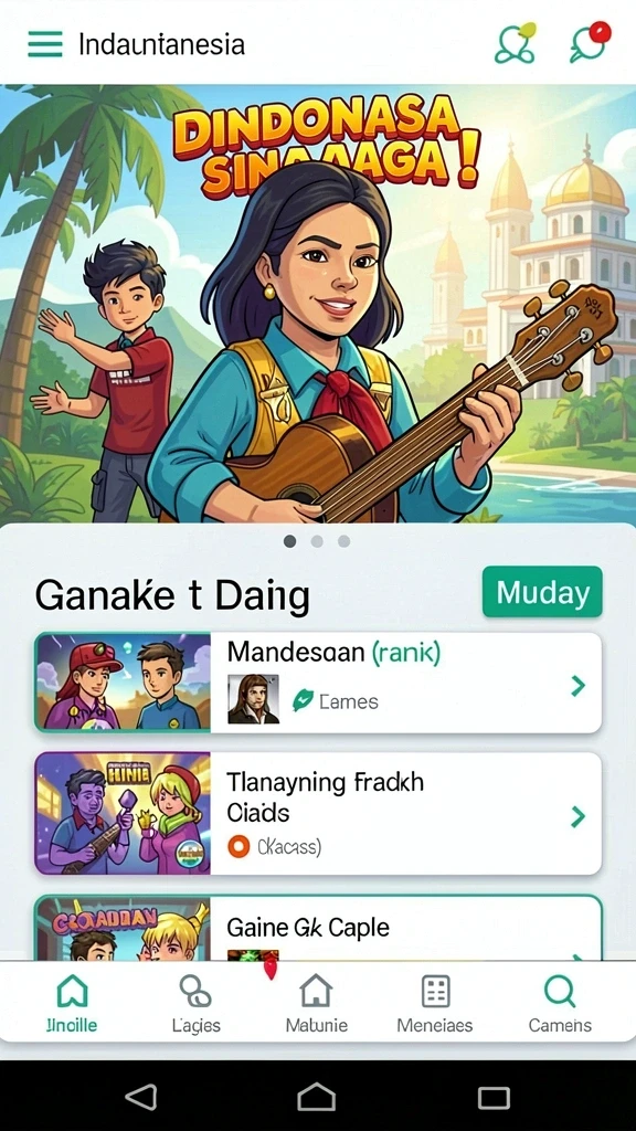 rpzzz - Pemandangan grafis yang memukau dalam permainan.